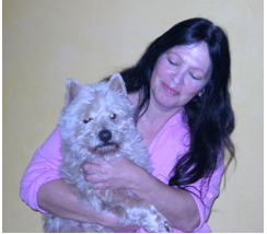 Sara Rooney with ‘Alistair’