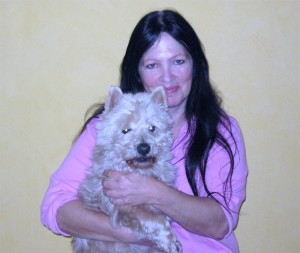 Sara Rooney with ‘Alistair’
